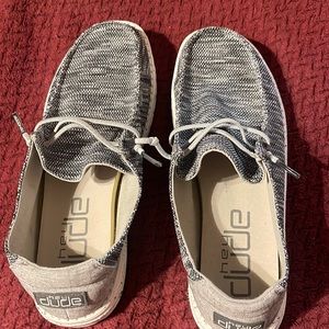 New never worn outside, wore around the house a few times but too big on me